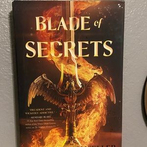 Blade of secrets hardcover book by Tricia Levenseller